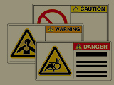 ISO 3864+ANSI Z535.4�^�C�v